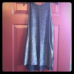 Black sparkly mini dress